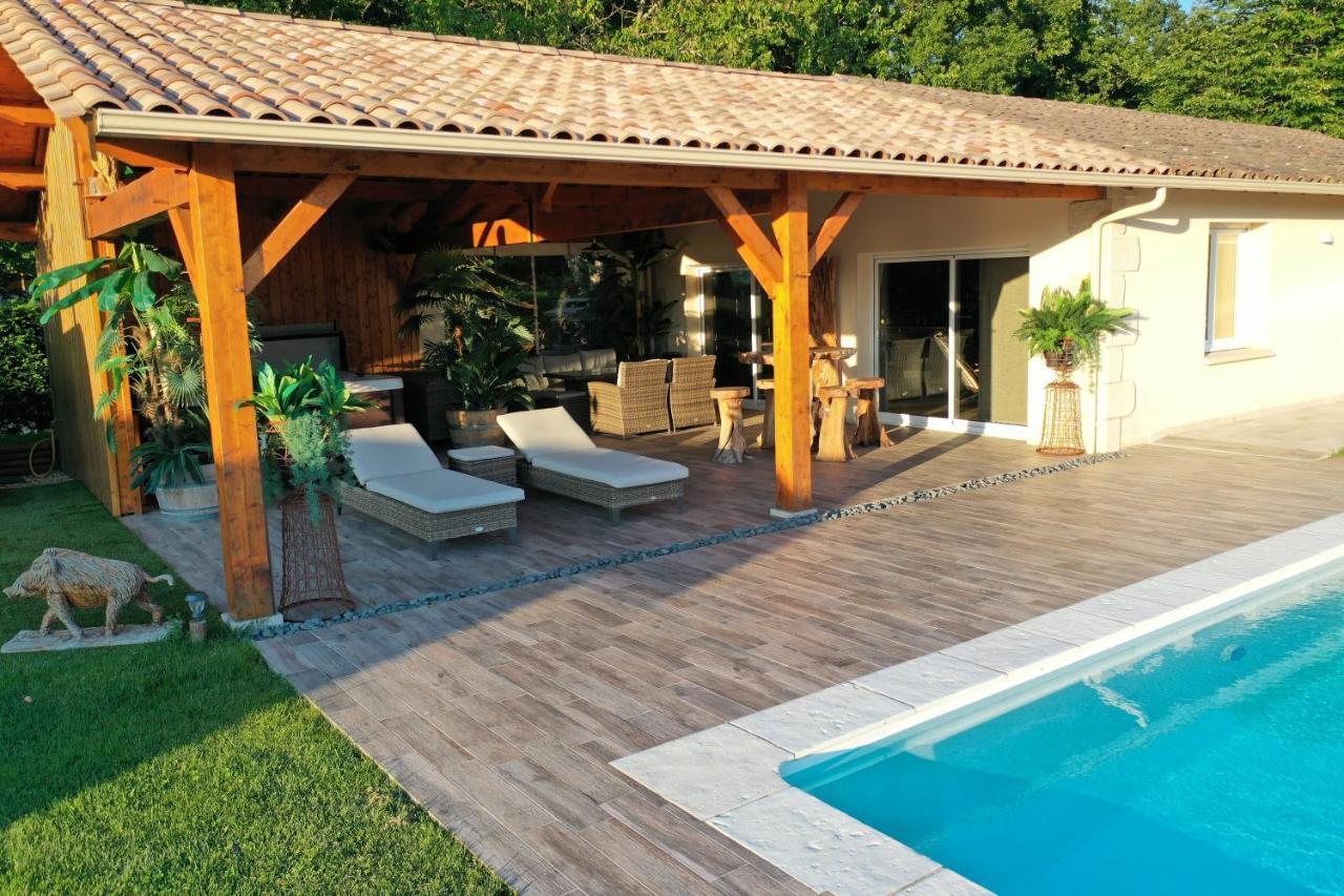 Le Refuge Des Epicuriens Villa Eymet Exterior photo