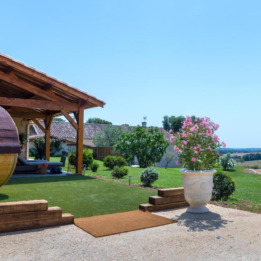 Le Refuge Des Epicuriens Villa Eymet Exterior photo